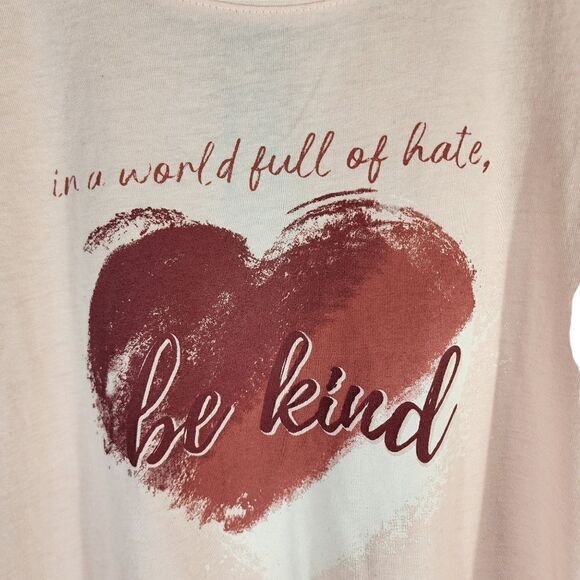 Delusional Pink Casual Short Sleeve Women's Top size Small - Picture 4 of 8